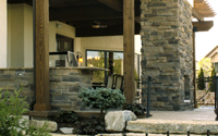 Shannon Weatheredge Stone Veneer Pillar Exterior Wall