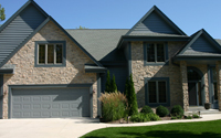 Wisconsin Weatheredge Stone Veneer Home Wall