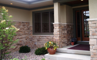 Wisconsin Weatheredge Stone Veneer Exterior Wall